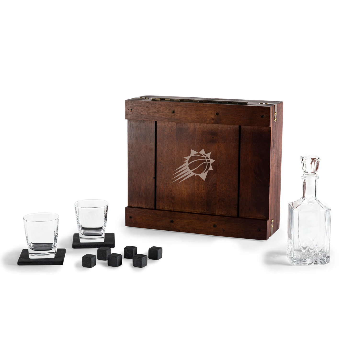 Whiskey Box with Decanter